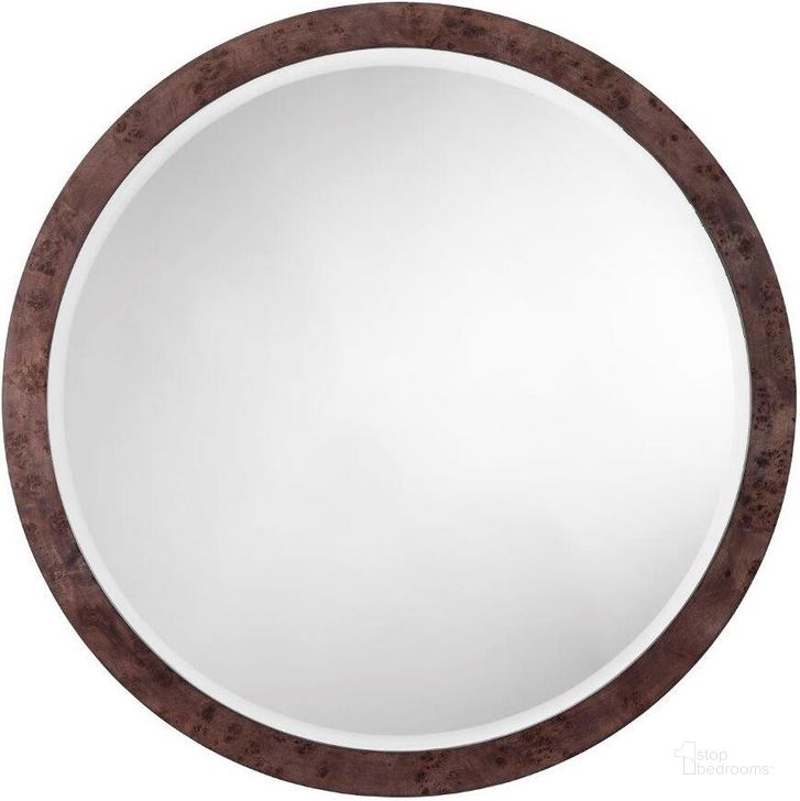 The appearance of Chandler Charcoal Round Mirror designed by Jamie Young Company in the  interior design. This charcoal piece of furniture  was selected by 1StopBedrooms from Chandler Collection to add a touch of cosiness and style into your home. Sku: 6CHAN-RNDCH. Material: MDF. Product Type: Accent Mirror. Image1