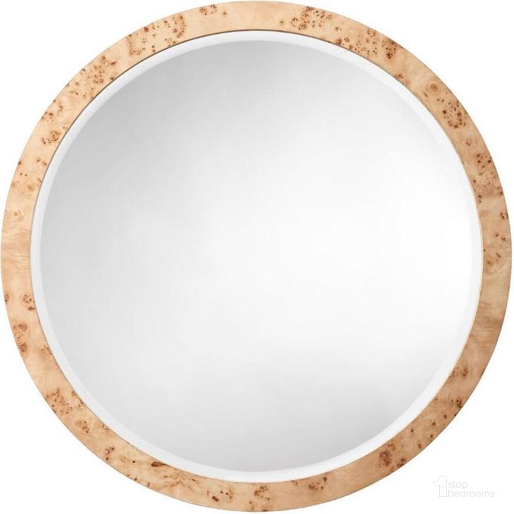 The appearance of Chandler Natural Round Mirror designed by Jamie Young Company in the modern / contemporary interior design. This natural piece of furniture  was selected by 1StopBedrooms from Chandler Collection to add a touch of cosiness and style into your home. Sku: 6CHAN-RNDNA. Material: MDF. Product Type: Accent Mirror. Image1
