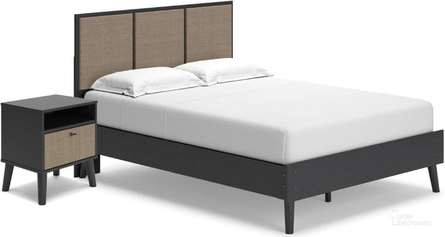 The appearance of Charlang Two Tone 56" Youth Platform Bedroom Set designed by Signature Design by Ashley in the modern / contemporary interior design. This two-tone piece of furniture  was selected by 1StopBedrooms from Charlang Collection to add a touch of cosiness and style into your home. Sku: EB1198-112;EB1198-156;EB1198-291. Bed Type: Platform Bed. Material: Wood. Product Type: Platform Bed. Image1
