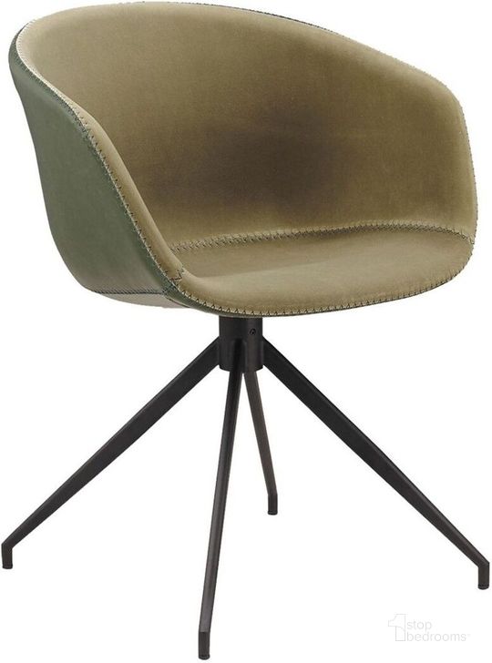 The appearance of Charles Green Dining Chair designed by Bellini Modern Living in the modern / contemporary interior design. This green piece of furniture  was selected by 1StopBedrooms from Charles Collection to add a touch of cosiness and style into your home. Sku: Charles GRN. Product Type: Dining Chair.