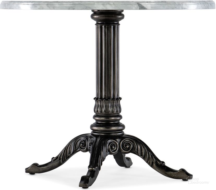 The appearance of Charleston Bistro Table In Black designed by Hooker in the traditional interior design. This black piece of furniture  was selected by 1StopBedrooms from Charleston Collection to add a touch of cosiness and style into your home. Sku: 6750-75202-95. Product Type: Bistro Table. Material: Resin. Image1