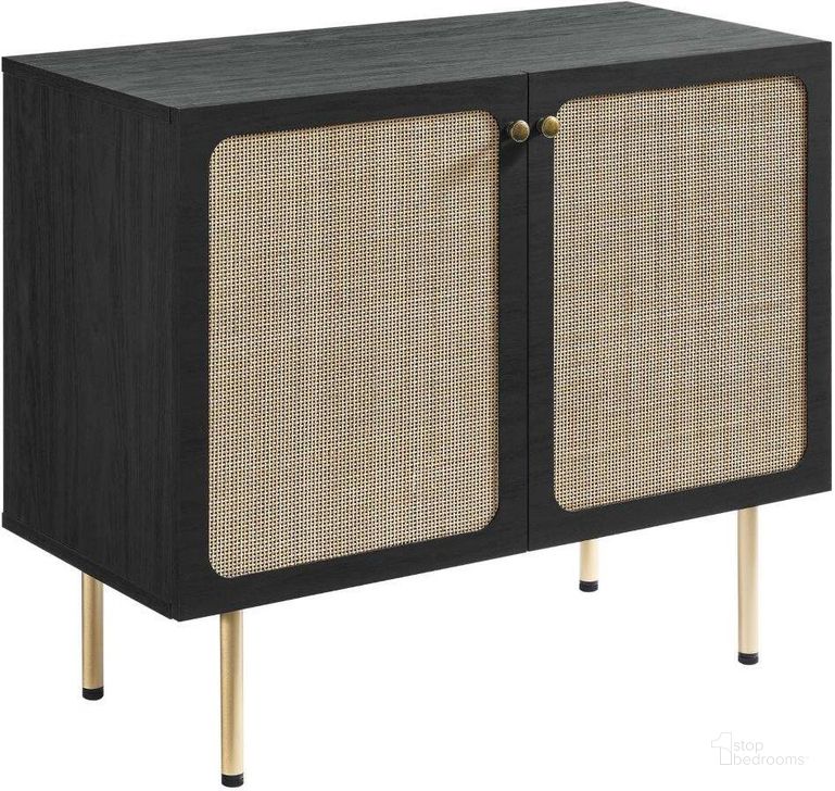 The appearance of Chaucer Accent Cabinet In Black designed by Modway in the modern / contemporary interior design. This black piece of furniture  was selected by 1StopBedrooms from Chaucer Collection to add a touch of cosiness and style into your home. Sku: EEI-6200-BLK. Material: Wood. Product Type: Accent Cabinet. Image1