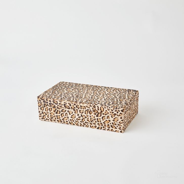 The appearance of Cheetah Hair On Hide Small Box In Black designed by Global Views in the modern / contemporary interior design. This black piece of furniture  was selected by 1StopBedrooms from Cheetah Collection to add a touch of cosiness and style into your home. Sku: 9.93845. Material: MDF. Product Type: Box. Image1