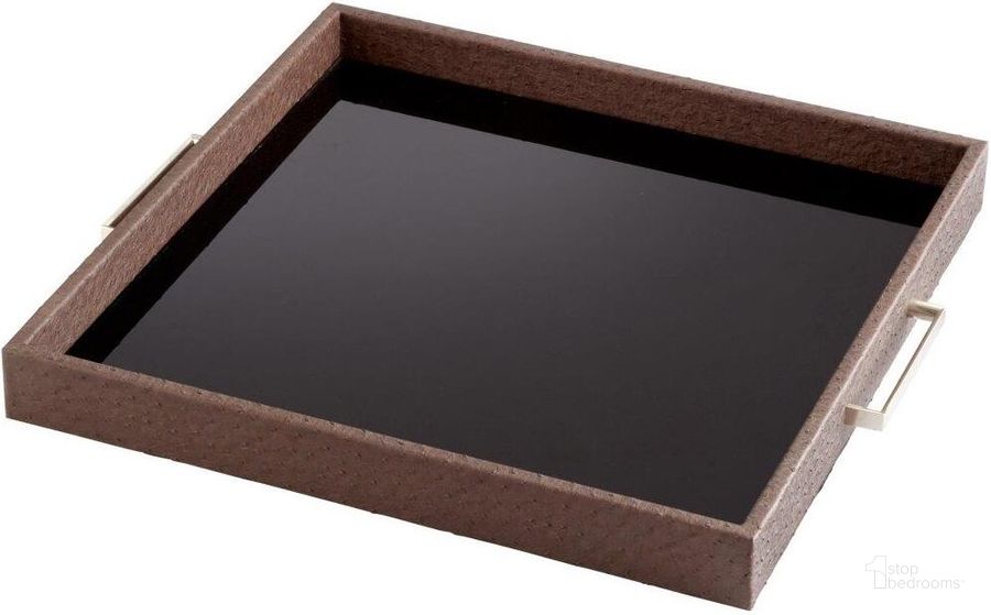 The appearance of Chelsea Large Tray designed by Cyan Design in the modern / contemporary interior design. This brown piece of furniture  was selected by 1StopBedrooms from Chelsea Collection to add a touch of cosiness and style into your home. Sku: 06007. Product Type: Tray. Material: Iron.