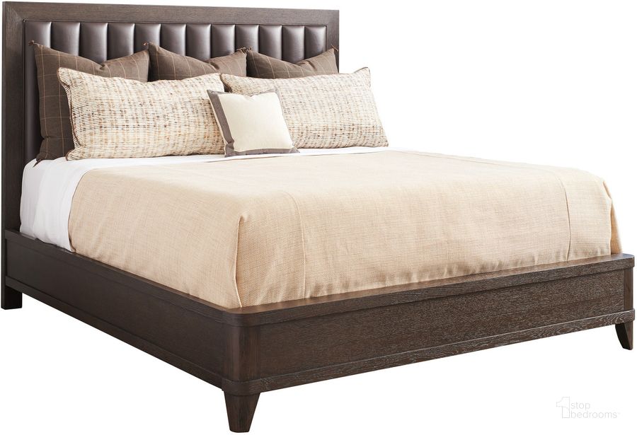 The appearance of Chiapas Dark Mocha King Bed designed by Artisan Elegance in the transitional interior design. This dark mocha piece of furniture  was selected by 1StopBedrooms from Chiapas Collection to add a touch of cosiness and style into your home. Sku: 01-0930-154C. Bed Type: Panel Bed. Product Type: Panel Bed. Bed Size: King. Image1