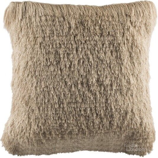 The appearance of Chic Shag Pillow PLS735A-2020 designed by Safavieh in the modern / contemporary interior design. This beige piece of furniture  was selected by 1StopBedrooms from Chic Collection to add a touch of cosiness and style into your home. Sku: PLS735A-2020. Material: Polyester. Product Type: Pillows and Throw.