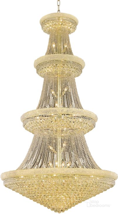 The appearance of Christer Gold Chandelier Lighting 0qd2365825 designed by Luxury Loft in the modern / contemporary interior design. This gold piece of furniture  was selected by 1StopBedrooms from Christer Collection to add a touch of cosiness and style into your home. Sku: V1800G54G/RC. Product Type: Chandelier. Material: Crystal.
