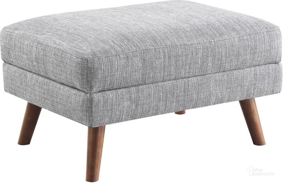 The appearance of Churchill Gray Ottoman designed by Coaster in the modern / contemporary interior design. This gray piece of furniture  was selected by 1StopBedrooms from Churchill Collection to add a touch of cosiness and style into your home. Sku: 551303. Material: Fabric. Product Type: Ottoman. Image1