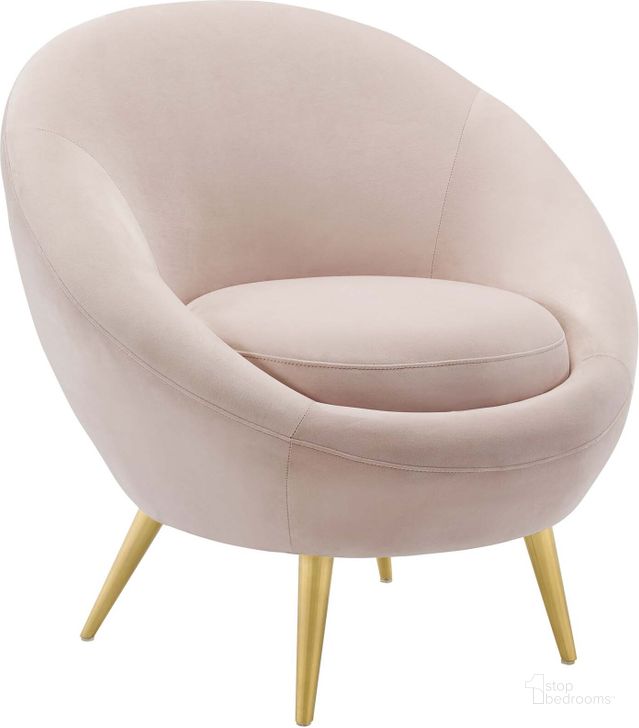 The appearance of Circuit Pink Performance Velvet Accent Chair designed by Modway in the modern / contemporary interior design. This pink piece of furniture  was selected by 1StopBedrooms from Circuit Collection to add a touch of cosiness and style into your home. Sku: EEI-3461-PNK. Material: Wood. Product Type: Accent Chair. Image1