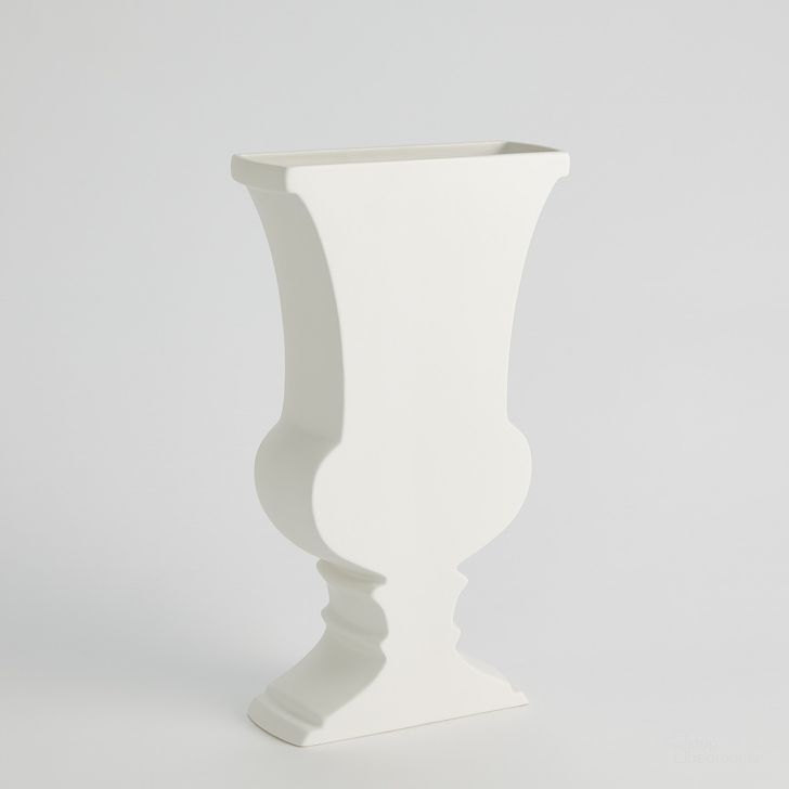 The appearance of Classic Sliced Urn In Matte White designed by Global Views in the modern / contemporary interior design. This white piece of furniture  was selected by 1StopBedrooms from Classic Collection to add a touch of cosiness and style into your home. Sku: 1.10821. Material: Ceramic. Product Type: Decorative Accessory. Image1