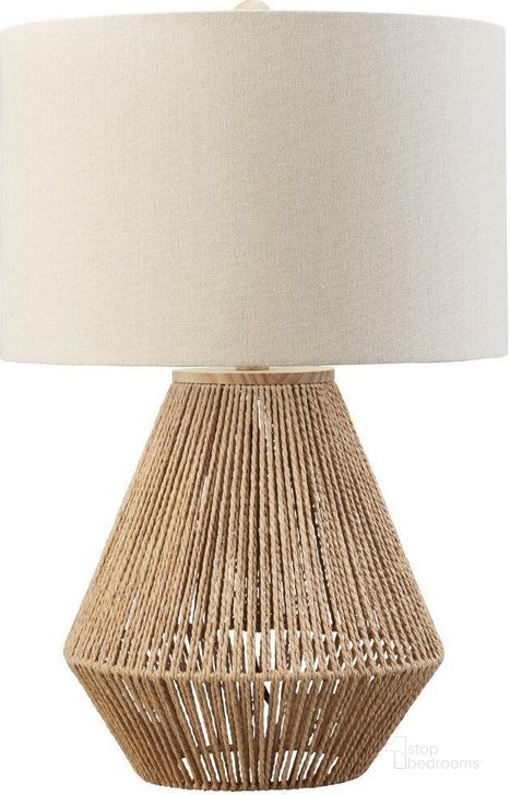 The appearance of Clayman Natural And Brown Paper Table Lamp designed by Signature Design by Ashley in the transitional interior design. This natural and brown piece of furniture  was selected by 1StopBedrooms from Clayman Collection to add a touch of cosiness and style into your home. Sku: L329064. Material: Wood. Product Type: Table Lamp. Image1