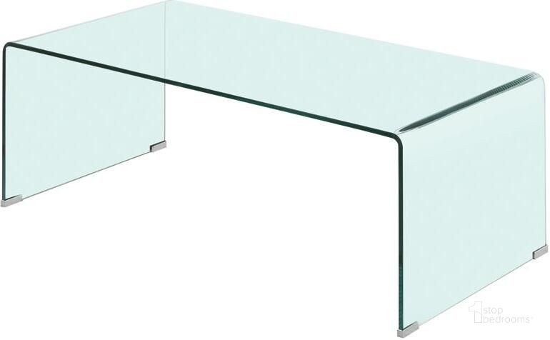 The appearance of Clear Coffee Table designed by Coaster in the modern / contemporary interior design. This transparent piece of furniture  was selected by 1StopBedrooms from Clear Collection to add a touch of cosiness and style into your home. Sku: 705328. Material: Glass. Product Type: Coffee Table. Table Top Shape: Rectangular. Image1