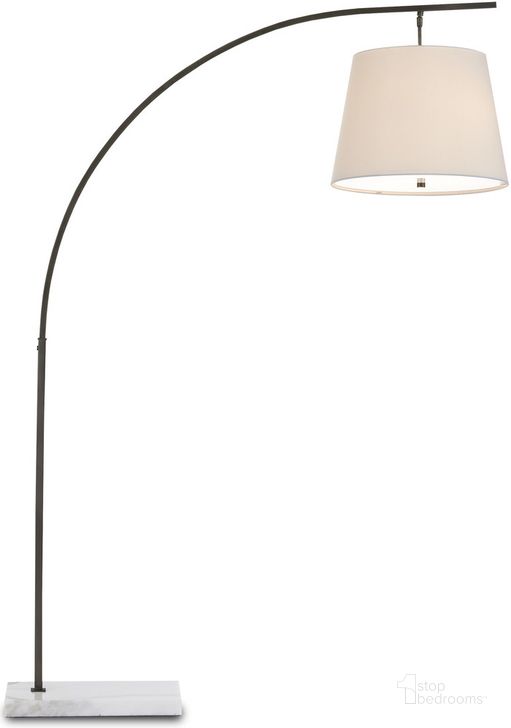 The appearance of Cloister Medium Bronze Floor Lamp designed by Currey & Company in the modern / contemporary interior design. This bronze piece of furniture  was selected by 1StopBedrooms from Cloister Collection to add a touch of cosiness and style into your home. Sku: 8000-0119. Material: Metal. Product Type: Floor Lamp. Image1