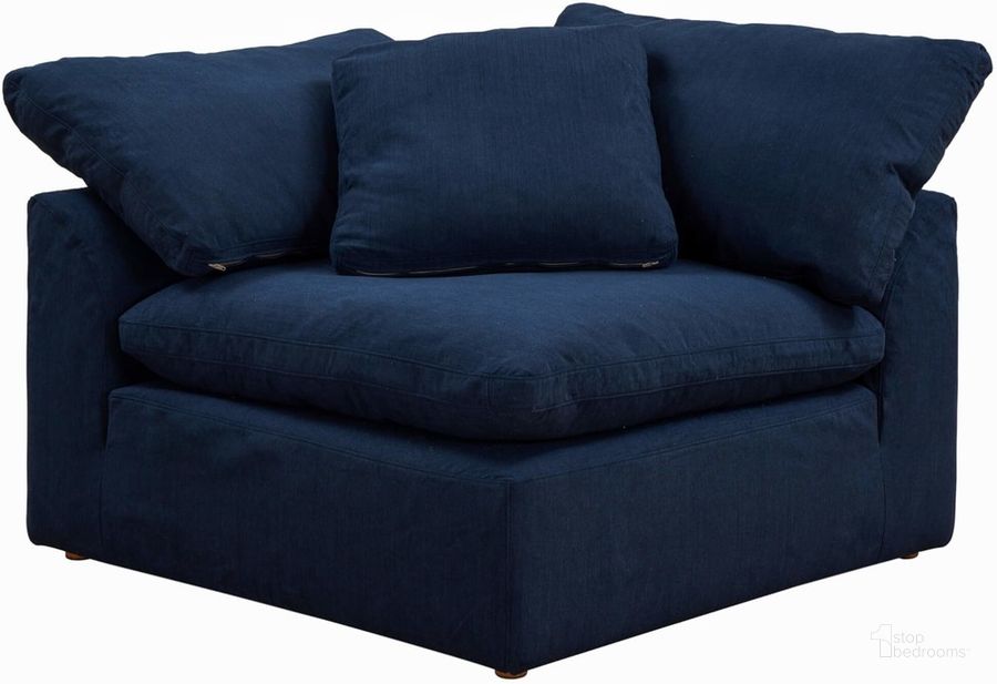 The appearance of Puff Slipcover For 44 Inch Square Modular Sofa Sectional Chair In Navy Blue designed by Sunset Trading in the modern / contemporary interior design. This navy blue piece of furniture  was selected by 1StopBedrooms from Puff Collection to add a touch of cosiness and style into your home. Sku: SU-145851SC-391049. Material: Polyester. Product Type: Cover. Image1