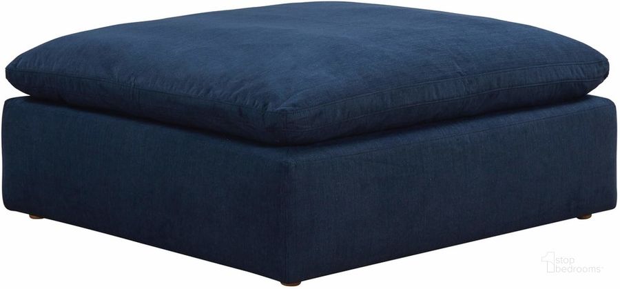 The appearance of Puff Slipcover For 44 Inch Square Modular Ottoman In Navy Blue designed by Sunset Trading in the modern / contemporary interior design. This navy blue piece of furniture  was selected by 1StopBedrooms from Puff Collection to add a touch of cosiness and style into your home. Sku: SU-145830SC-391049. Material: Polyester. Product Type: Cover. Image1