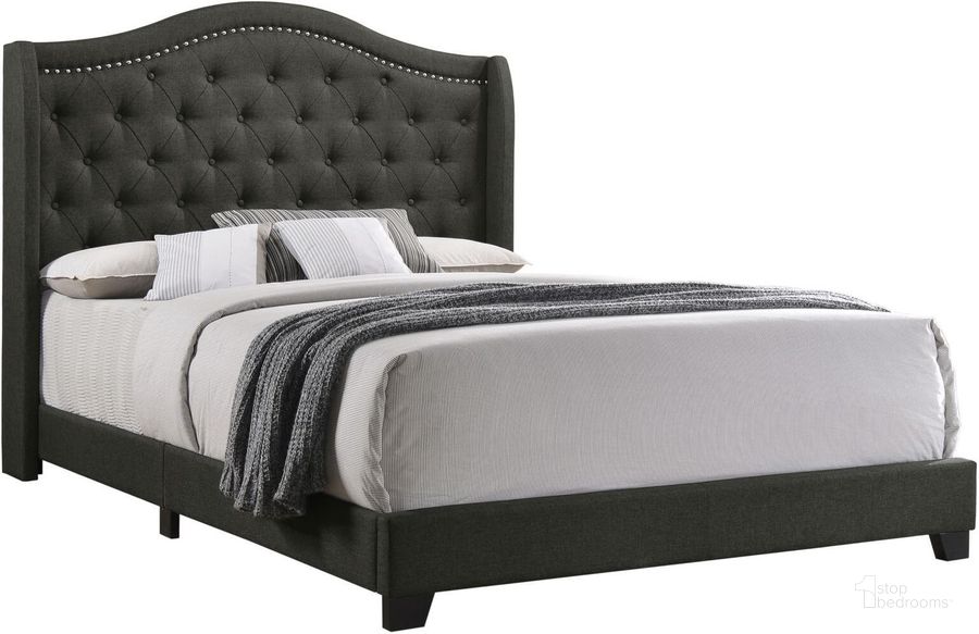 The appearance of Coaster Furniture Sonoma Grey King Bed designed by Coaster in the modern / contemporary interior design. This grey piece of furniture  was selected by 1StopBedrooms from Sonoma Collection to add a touch of cosiness and style into your home. Sku: 310072KE. Bed Type: Panel Bed. Material: Wood. Product Type: Panel Bed. Bed Size: King. Image1