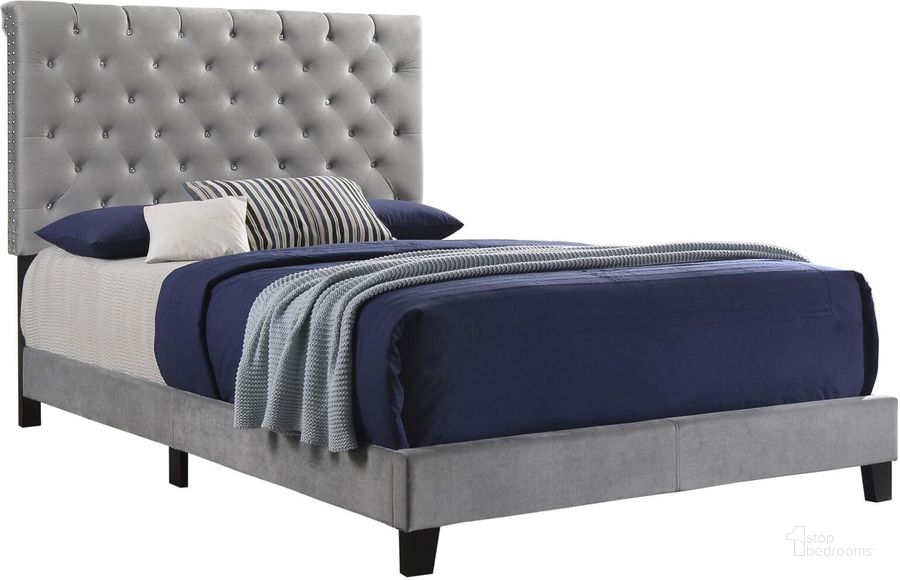 The appearance of Coaster Furniture Warner Grey King Bed designed by Coaster in the modern / contemporary interior design. This grey piece of furniture  was selected by 1StopBedrooms from Warner Collection to add a touch of cosiness and style into your home. Sku: 310042KE. Bed Type: Panel Bed. Material: Wood. Product Type: Panel Bed. Bed Size: King. Image1