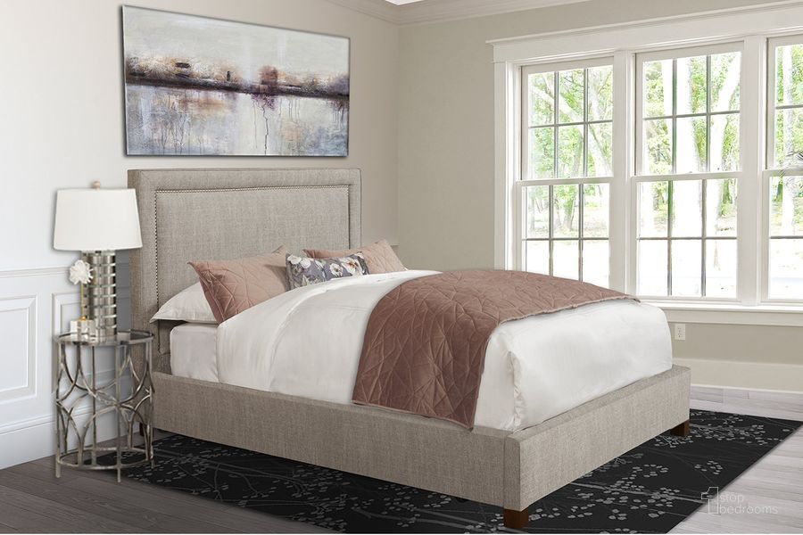 The appearance of Cody Cork Natural Cork King Upholstered Panel Bed designed by Parker House in the transitional interior design. This natural piece of furniture  was selected by 1StopBedrooms from Cody Collection to add a touch of cosiness and style into your home. Sku: BCOD#9000HB-CRK;BCOD#9020FBR-CRK. Bed Type: Panel Bed. Product Type: Panel Bed. Bed Size: King. Image1