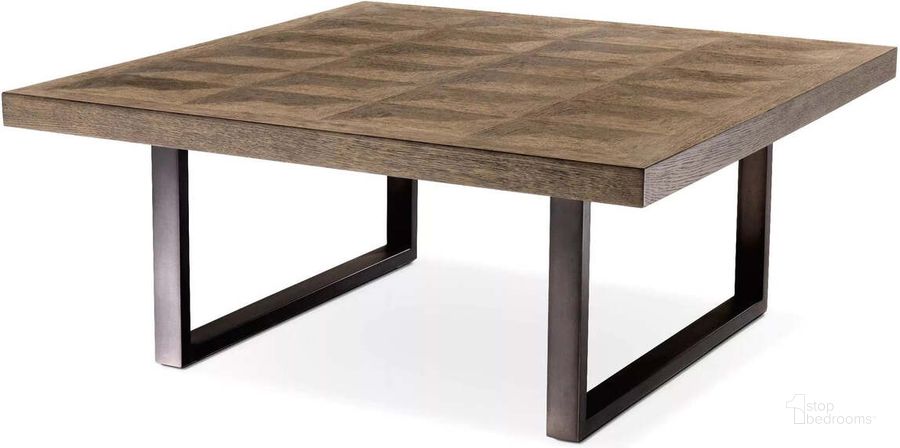 The appearance of Coffee Table Gregorio designed by Eichholtz in the modern / contemporary interior design. This oak piece of furniture  was selected by 1StopBedrooms from Gregorio Collection to add a touch of cosiness and style into your home. Sku: 112006. Material: Wood. Product Type: Coffee Table. Image1