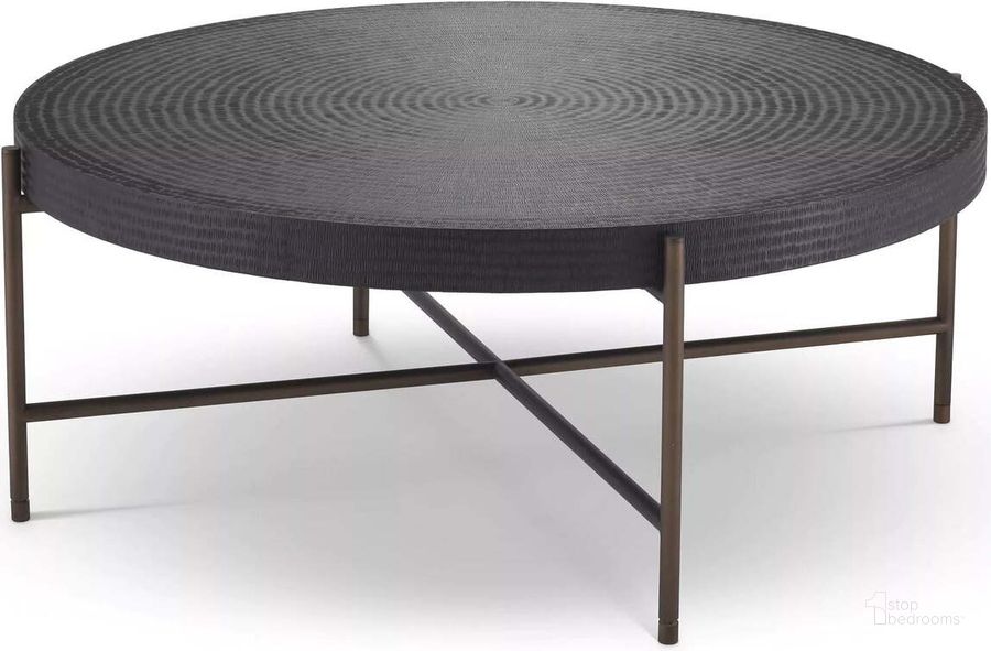 The appearance of Coffee Table Nikos designed by Eichholtz in the modern / contemporary interior design. This bronze piece of furniture  was selected by 1StopBedrooms from Nikos Collection to add a touch of cosiness and style into your home. Sku: 114366. Material: Metal. Product Type: Coffee Table. Image1