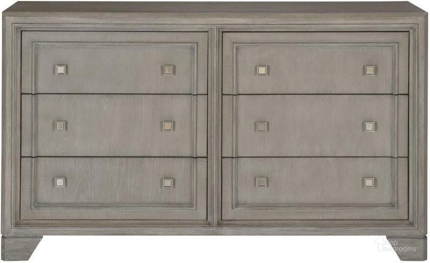 The appearance of Colchester Driftwood Gray Dresser designed by Homelegance in the transitional interior design. This gray piece of furniture  was selected by 1StopBedrooms from Colchester Collection to add a touch of cosiness and style into your home. Sku: 1546-5. Material: Wood. Product Type: Dresser. Image1