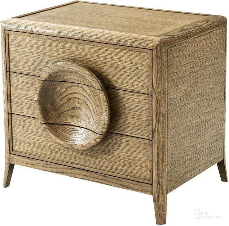 The appearance of Collins Nightstand designed by Theodore Alexander in the traditional interior design. This  piece of furniture  was selected by 1StopBedrooms from Michael Berman Collection to add a touch of cosiness and style into your home. Sku: MB60001. Material: Wood. Product Type: Nightstand.