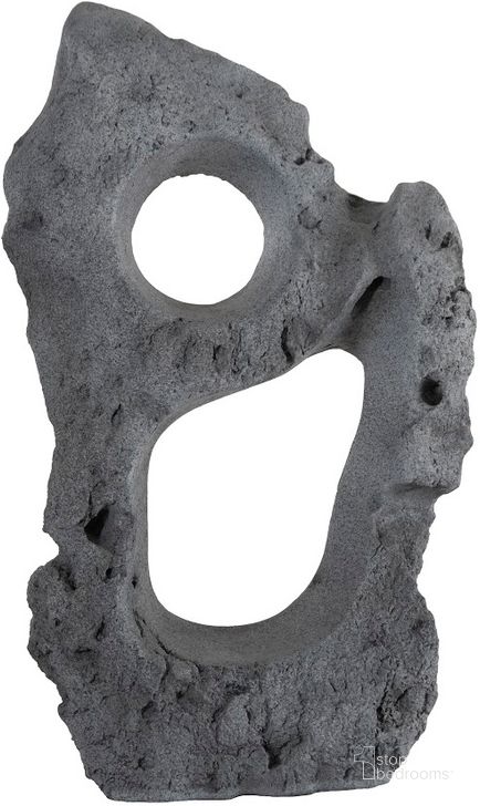 The appearance of Colossal Two Holes Cast Stone Sculpture In Charcoal Stone designed by Phillips Collection in the modern / contemporary interior design. This gray piece of furniture  was selected by 1StopBedrooms from June Collection to add a touch of cosiness and style into your home. Sku: PH104349. Product Type: Outdoor Accessory. Material: Resin. Image1