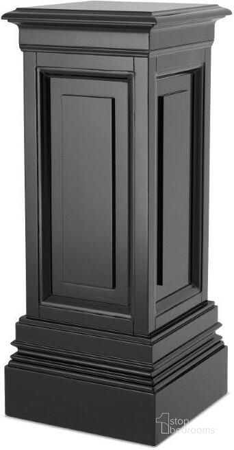 The appearance of Column Salvatore S Waxed Black Finish designed by Eichholtz in the modern / contemporary interior design. This black piece of furniture  was selected by 1StopBedrooms from Salvatore Collection to add a touch of cosiness and style into your home. Sku: 111077. Product Type: Table. Image1