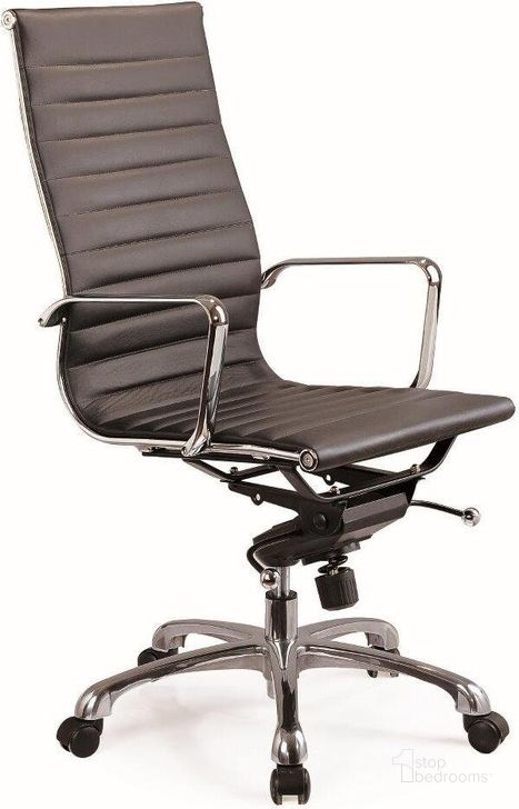 The appearance of Comfy High Back Black Office Chair designed by J&M in the modern / contemporary interior design. This black piece of furniture  was selected by 1StopBedrooms from Comfy Collection to add a touch of cosiness and style into your home. Sku: 17660. Product Type: Office Chair.