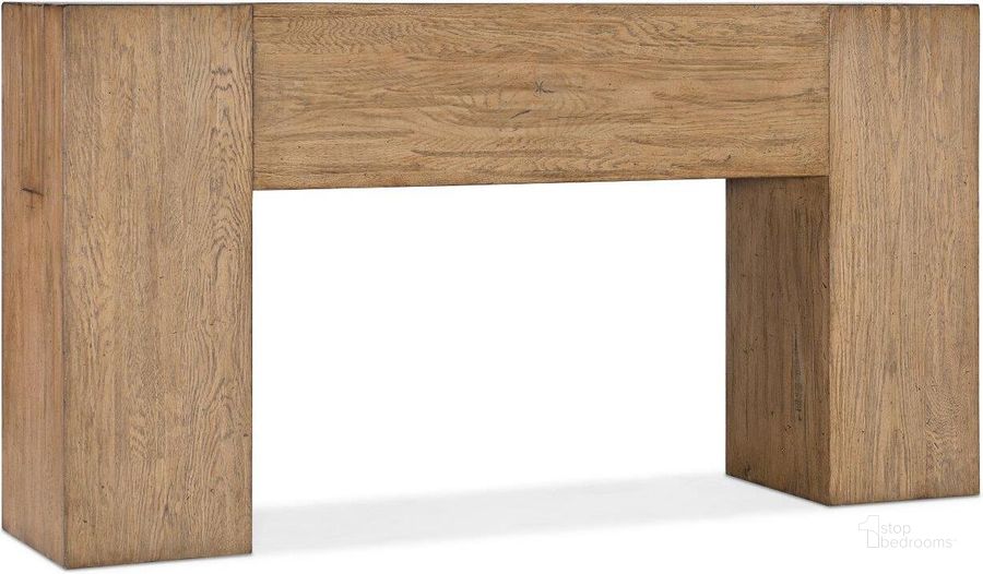 The appearance of Commerce And Market Console 7228-85005-85 designed by Hooker in the transitional interior design. This light wood piece of furniture  was selected by 1StopBedrooms from Commerce and Market Collection to add a touch of cosiness and style into your home. Sku: 7228-85005-85. Material: Wood. Product Type: Console. Image1