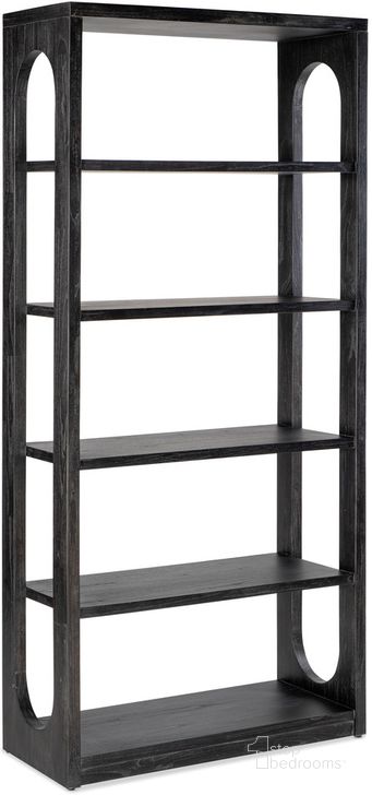 The appearance of Commerce and Market Etagere In Black designed by Hooker in the transitional interior design. This black piece of furniture  was selected by 1StopBedrooms from Commerce and Market Collection to add a touch of cosiness and style into your home. Sku: 5899-10443-89. Material: Wood. Product Type: Bookcase. Image1