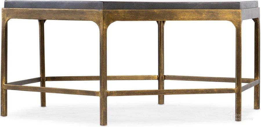 The appearance of Commerce And Market Octavius Cocktail Table designed by Hooker in the transitional interior design. This gold piece of furniture  was selected by 1StopBedrooms from Commerce and Market Collection to add a touch of cosiness and style into your home. Sku: 7228-80050-00. Material: Wood. Product Type: Cocktail Table. Image1