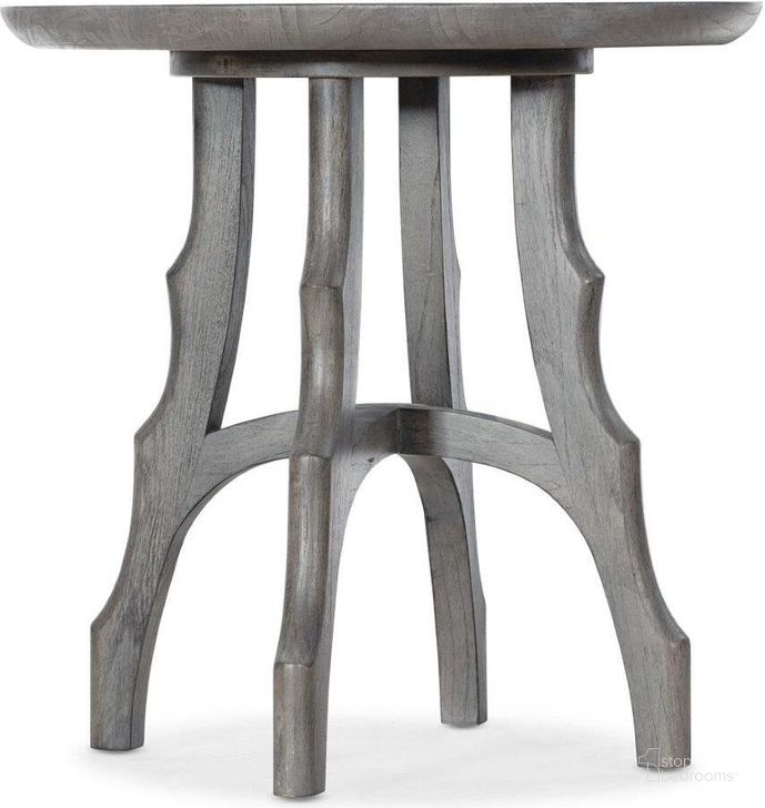 The appearance of Commerce And Market Round End Table 7228-50001-95 designed by Hooker in the transitional interior design. This grey piece of furniture  was selected by 1StopBedrooms from Commerce and Market Collection to add a touch of cosiness and style into your home. Sku: 7228-50001-95. Material: Wood. Product Type: End Table. Image1