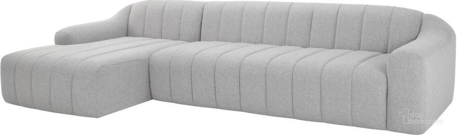 The appearance of Coraline Linen Fabric Sofa HGSN426 designed by Nuevo in the modern / contemporary interior design. This linen piece of furniture  was selected by 1StopBedrooms from Coraline Collection to add a touch of cosiness and style into your home. Sku: HGSN426. Material: Fabric. Product Type: Sofa.
