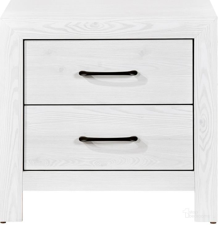 The appearance of Corbin Night Stands In White designed by Homelegance in the transitional interior design. This white piece of furniture  was selected by 1StopBedrooms from Corbin Collection to add a touch of cosiness and style into your home. Sku: 1534WH-4. Product Type: Nightstand. Image1