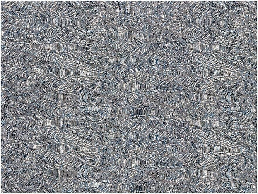 The appearance of Corfu Hand-Tufted Rug - Blue/Charcoal - 9 X 12 designed by Sunpan in the modern / contemporary interior design. This blue piece of furniture  was selected by 1StopBedrooms from Corfu Collection to add a touch of cosiness and style into your home. Sku: 106260. Material: Wool. Product Type: Rug. Image1
