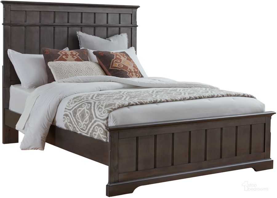 The appearance of Cortland Queen Bed In Light Gray designed by Progressive Furniture in the transitional interior design. This light gray piece of furniture  was selected by 1StopBedrooms from Cortland Collection to add a touch of cosiness and style into your home. Sku: B114-34;B114-35. Bed Type: Panel Bed. Product Type: Panel Bed. Bed Size: Queen. Material: Rubberwood. Image1