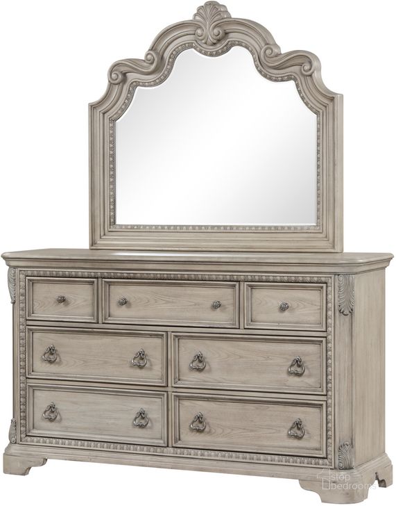 The appearance of Coventry Dresser designed by Bernards in the  interior design. This light gray piece of furniture  was selected by 1StopBedrooms from Coventry Collection to add a touch of cosiness and style into your home. Sku: 1989-130. Product Type: Dresser. Material: Wood Veneer. Image1