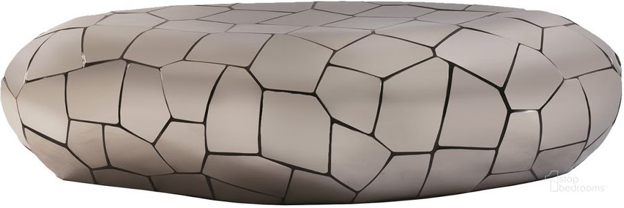 The appearance of Crazy Cut Coffee Table PH64155 designed by Phillips Collection in the modern / contemporary interior design. This silver piece of furniture  was selected by 1StopBedrooms from Crazy Cut Collection to add a touch of cosiness and style into your home. Sku: PH64155. Product Type: Coffee Table. Material: Stainless Steel. Image1