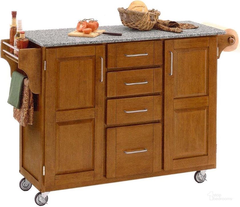The appearance of Create-A-Cart Brown Kitchen Cart 9100-1063 designed by Homestyles in the traditional interior design. This brown piece of furniture  was selected by 1StopBedrooms from Create-A-Cart Collection to add a touch of cosiness and style into your home. Sku: 9100-006;9100-103. Material: Wood. Product Type: Kitchen Cart.