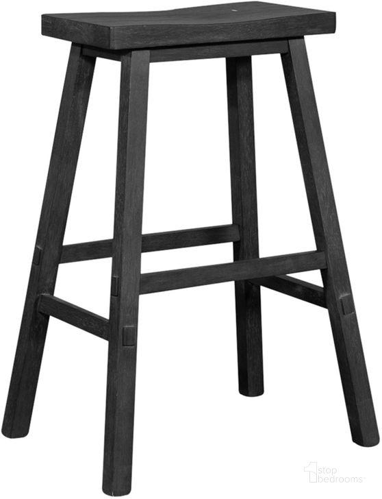 The appearance of Creations Ii 30 Inch Sawhorse Stool- Slate designed by Liberty in the traditional interior design. This slate piece of furniture  was selected by 1StopBedrooms from Creations Ii Collection to add a touch of cosiness and style into your home. Sku: 38-B1830-S. Product Type: Barstool. Material: Rubberwood. Image1
