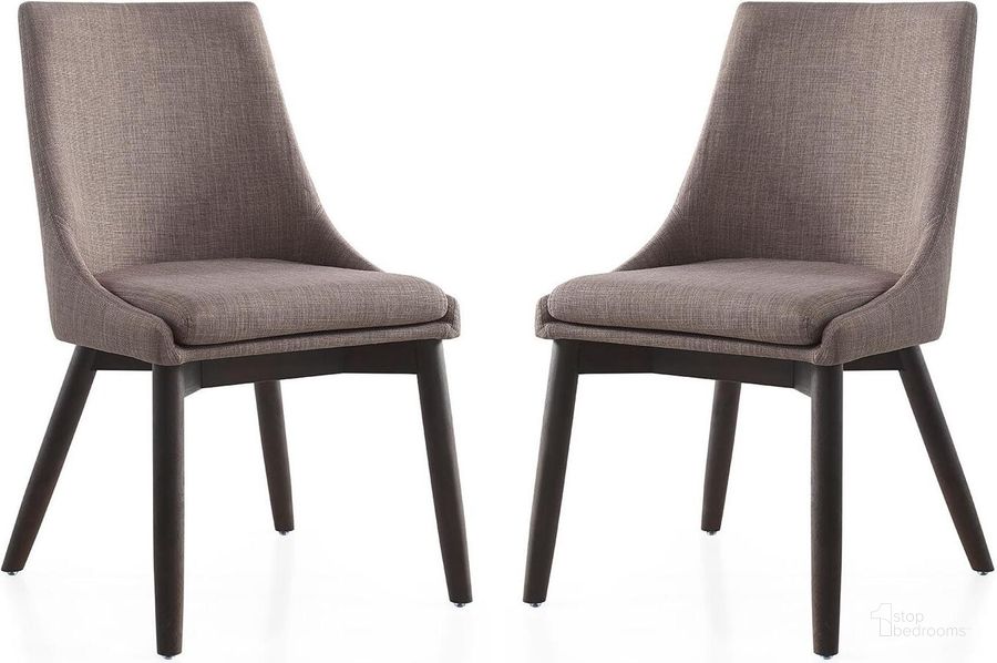 The appearance of Creek Dark Gray Dining Chair Set Of 2 designed by Casabianca Home in the modern / contemporary interior design. This gray piece of furniture  was selected by 1StopBedrooms from Creek Collection to add a touch of cosiness and style into your home. Sku: CB-F3185-GWEN. Product Type: Dining Chair. Material: Stainless Steel. Image1