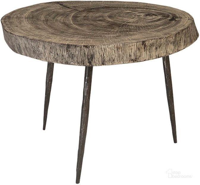 The appearance of Crosscut Side Table designed by Phillips Collection in the modern / contemporary interior design. This grey piece of furniture  was selected by 1StopBedrooms from Crosscut Collection to add a touch of cosiness and style into your home. Sku: TH85174. Material: Wood. Product Type: Side Table. Image1