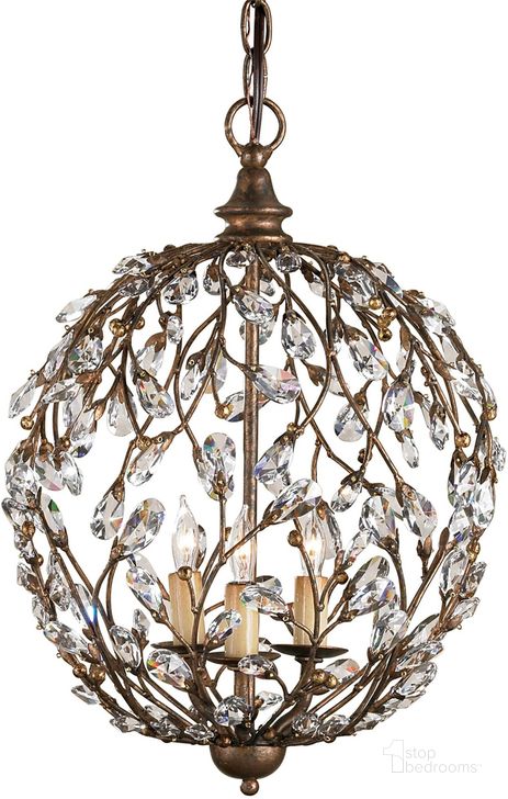 The appearance of Crystal Bud Gold Orb Chandelier designed by Currey & Company in the modern / contemporary interior design. This gold piece of furniture  was selected by 1StopBedrooms from Crystal Bud Collection to add a touch of cosiness and style into your home. Sku: 9652. Product Type: Chandelier. Material: Iron.