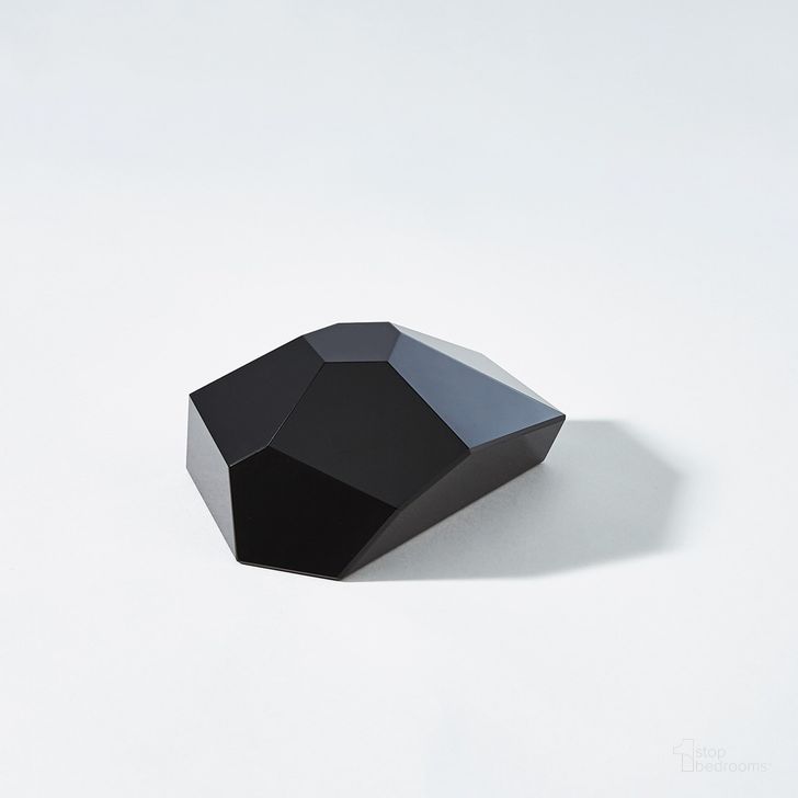 The appearance of Crystal Small Paper Weight In Black designed by Global Views in the modern / contemporary interior design. This black piece of furniture  was selected by 1StopBedrooms from Crystal Collection to add a touch of cosiness and style into your home. Sku: 8.82908. Product Type: Decorative Accessory. Material: Crystal. Image1