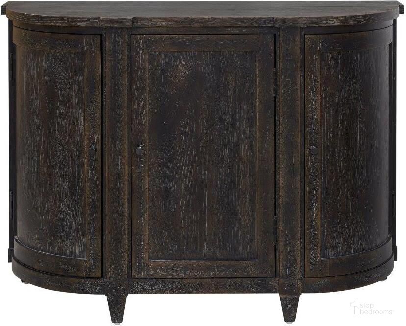 The appearance of Curved 3 Door Hallway Accent Chest designed by Pulaski in the traditional interior design. This brown piece of furniture  was selected by 1StopBedrooms from  to add a touch of cosiness and style into your home. Sku: P301600. Product Type: Accent Chest. Material: Rubberwood. Image1