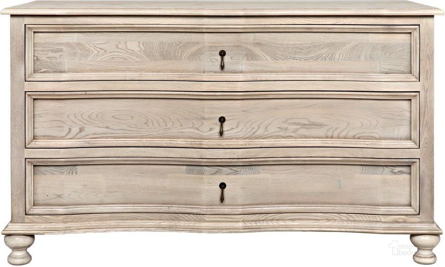 The appearance of Curved Front 3 Drawer Chest designed by Noir in the transitional interior design. This grey piece of furniture  was selected by 1StopBedrooms from Curved Collection to add a touch of cosiness and style into your home. Sku: GDRE146VGR. Product Type: Chest. Material: Wood Veneer. Image1