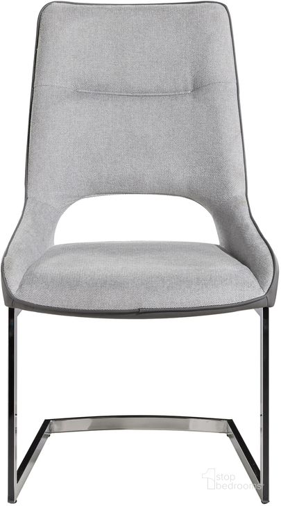 The appearance of 1119 Dining Chair Set of 2 In Grey designed by Global Furniture USA in the transitional interior design. This grey piece of furniture  was selected by 1StopBedrooms from 1119 Collection to add a touch of cosiness and style into your home. Sku: D1119DC-LIGHT GREY/DRK GRY PU;D1119DC-LIGHT GREY/DRK GRY PU. Material: Metal. Product Type: Dining Chair. Image1