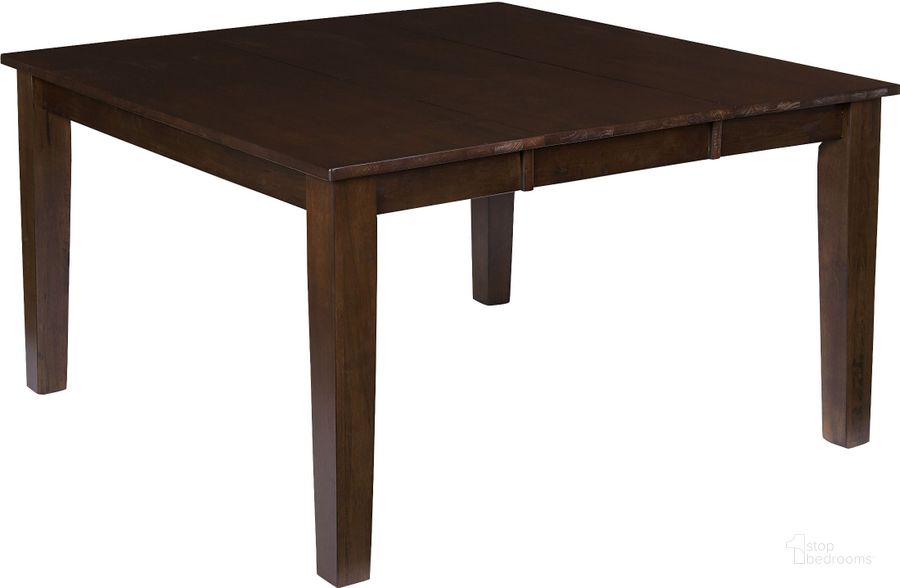 The appearance of Kinston Espresso Extendable Dining Table designed by Progressive Furniture in the modern / contemporary interior design. This brown piece of furniture  was selected by 1StopBedrooms from Kinston Collection to add a touch of cosiness and style into your home. Sku: D814-10B/10T. Table Base Style: Legs. Table Top Shape: Square. Material: Wood. Product Type: Dining Table. Image1