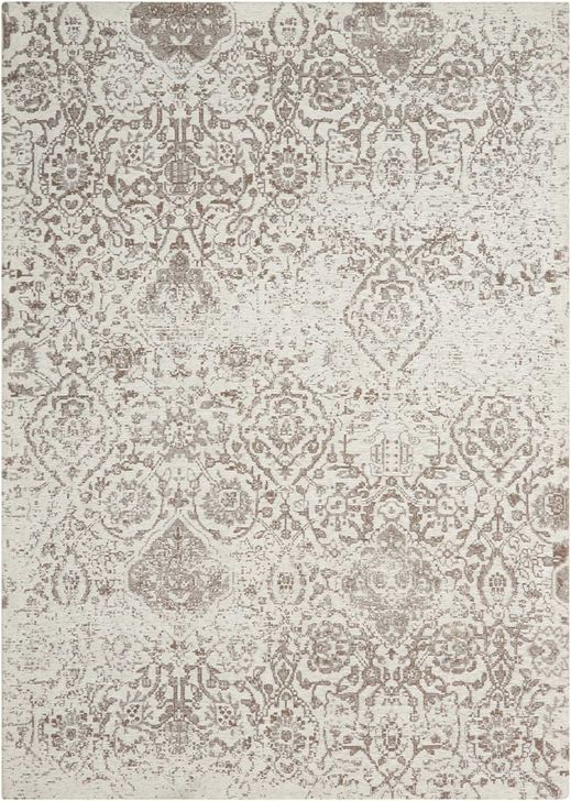 The appearance of Damask Ivory 5 X 7 Area Rug designed by Nourison in the traditional interior design. This ivory and beige piece of furniture  was selected by 1StopBedrooms from Damask Collection to add a touch of cosiness and style into your home. Sku: 99446349828. Material: Polyester. Product Type: Area Rugs. Image1
